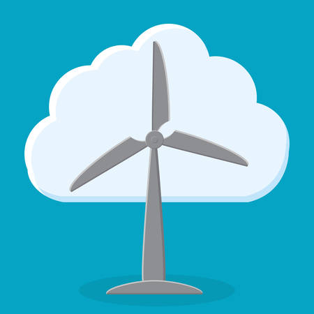 Green energy innovation graphic design, vector illustration eps10のイラスト素材