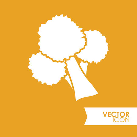 Organic product concept with healthy food icon design, vector illustration 10 eps graphic.のイラスト素材