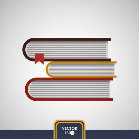 Education concept with book icon design, vector illustration 10 eps graphic.のイラスト素材