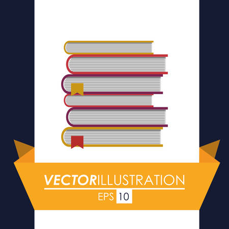 Education concept with book icon design, vector illustration 10 eps graphic.のイラスト素材