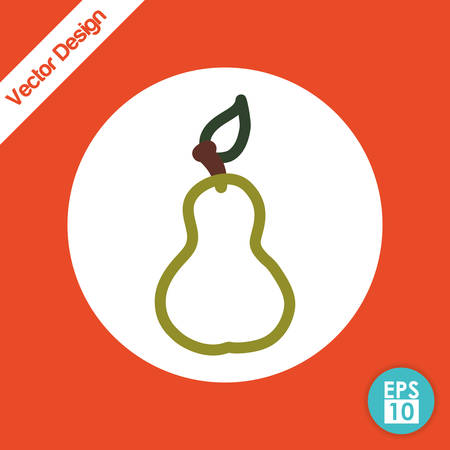 Organic product concept with healthy food icon design, vector illustration 10 eps graphic.のイラスト素材