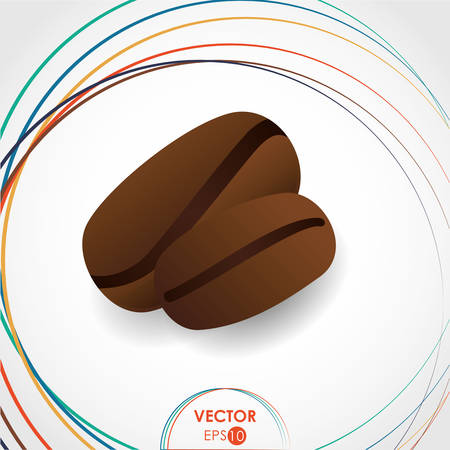 Coffee concept with icon design, vector illustration 10 eps graphic.のイラスト素材