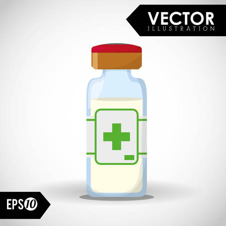Medical concept with hospital  icon design, vector illustration 10 eps graphic.のイラスト素材
