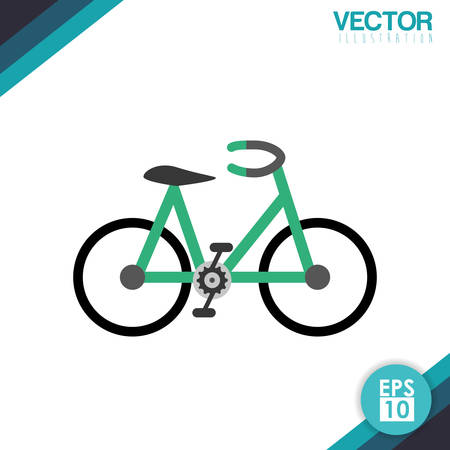 Healthy lifestyle concept with gym icon design, vector illustration 10 eps graphic.のイラスト素材