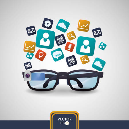 Technology  concept with gadget icon design, vector illustration 10 eps graphic.のイラスト素材