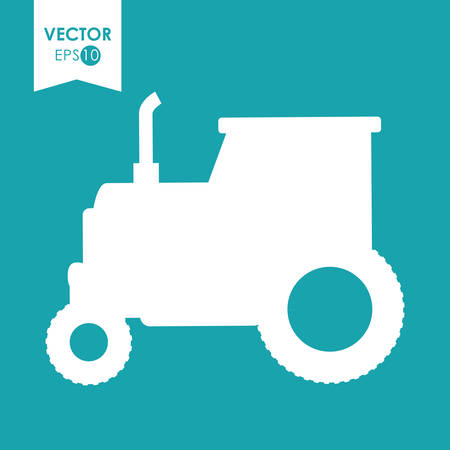Farm concept with truck icons design, vector illustration 10 eps graphic.のイラスト素材