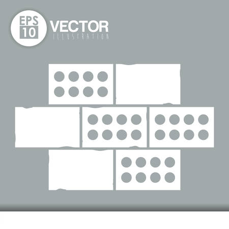 Construction concept with industry icons design, vector illustration 10 eps graphic.のイラスト素材