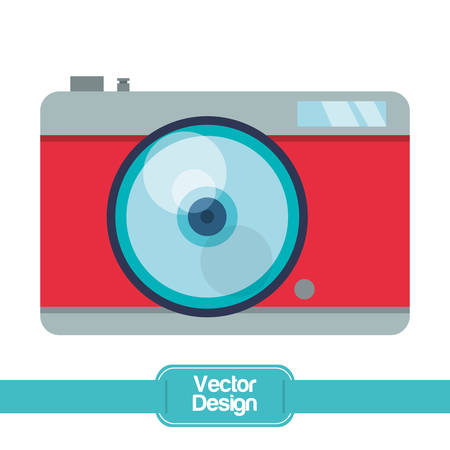 Camera concept with icon design, vector illustration 10 eps graphic.のイラスト素材