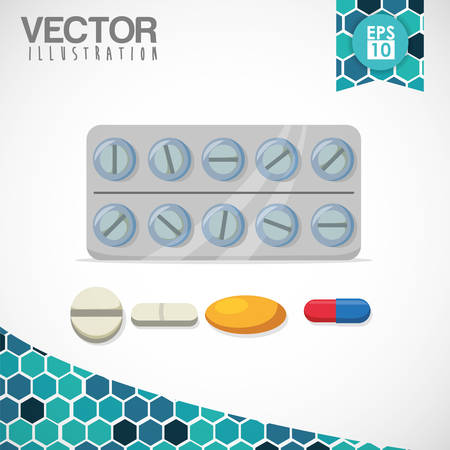 Medical concept with hospital  icon design, vector illustration 10 eps graphic.のイラスト素材