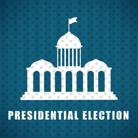 Presidents day concept with icon design, vector illustration 10 eps graphic.のイラスト素材