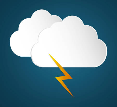 Rain concept with weather icon design, vector illustration 10 eps graphic.