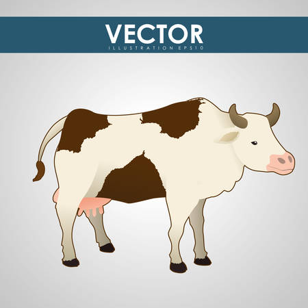 Farm concept with animals icons design, vector illustration 10 eps graphic.のイラスト素材