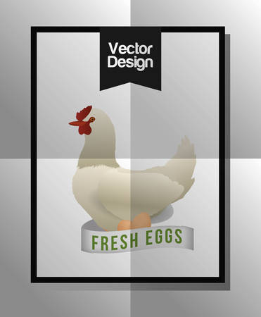 Farm concept with animals icons design, vector illustration 10 eps graphic.のイラスト素材