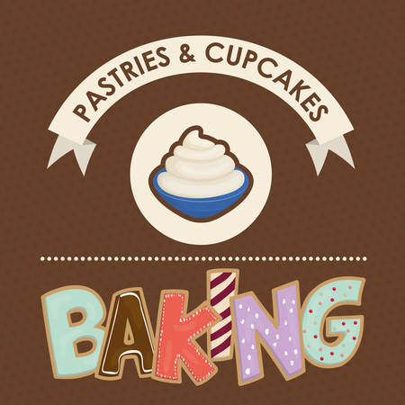 Baking concept with icon design, vector illustration 10 eps graphic.のイラスト素材