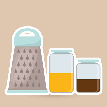 Kitchen concept with supplies icon design, vector illustration 10 eps graphic.のイラスト素材