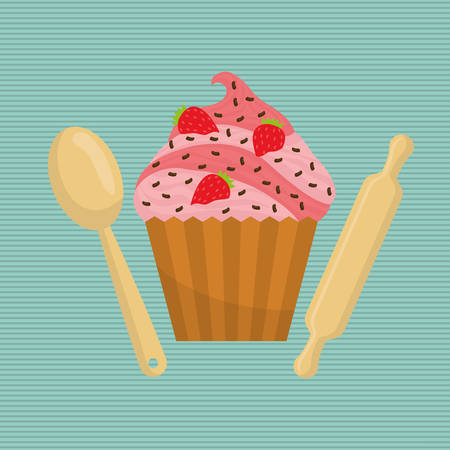 bakery concept with icon design, vector illustration 10 eps graphic.のイラスト素材
