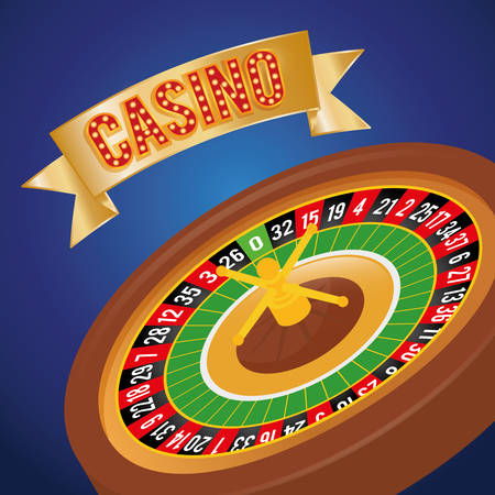 Casino concept with las vegas icon design, vector illustration 10 eps graphic.のイラスト素材