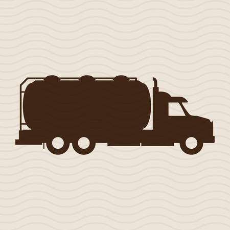transportation concept with truck icon design, vector illustration 10 eps graphic.のイラスト素材