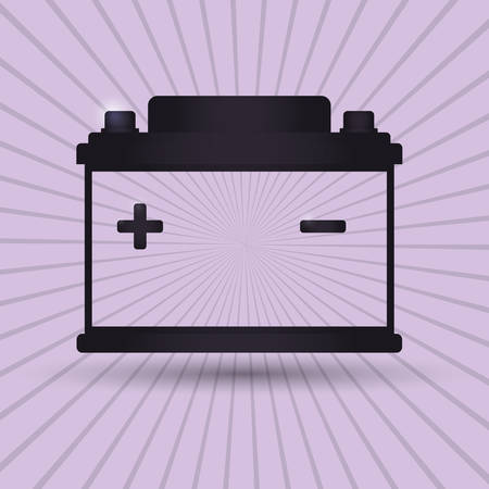 Battery concept with icon design, vector illustration 10 eps graphic.のイラスト素材