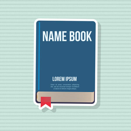 Book concept with icon design, vector illustration 10 eps graphic.のイラスト素材