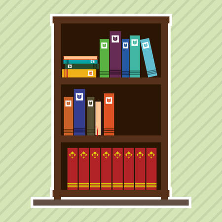Book concept with icon design, vector illustration 10 eps graphic.のイラスト素材