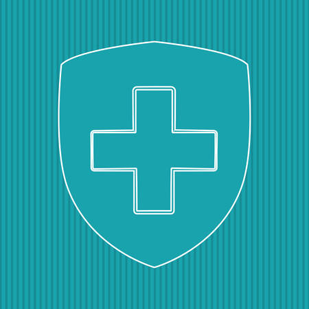 Medical care concept with icon design, vector illustration 10 eps graphic.のイラスト素材