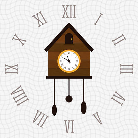 time concept with icon design, vector illustration 10 eps graphic.のイラスト素材