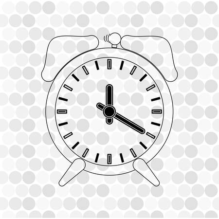 time concept with icon design, vector illustration 10 eps graphic.のイラスト素材