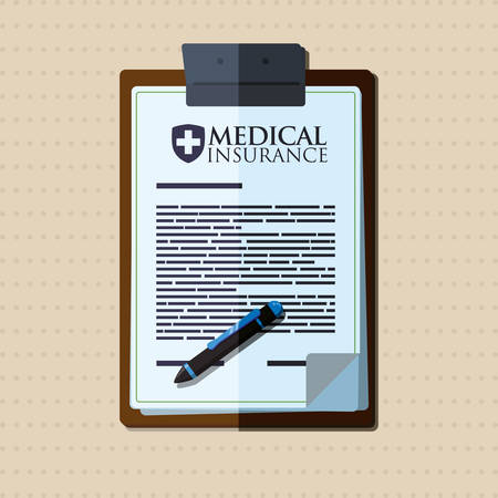 Medical care concept with icon design, vector illustration 10 eps graphic.のイラスト素材