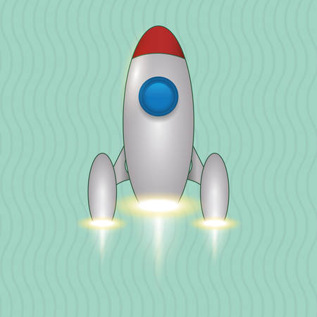 Start up concept with icon design, vector illustration 10 eps graphic.のイラスト素材