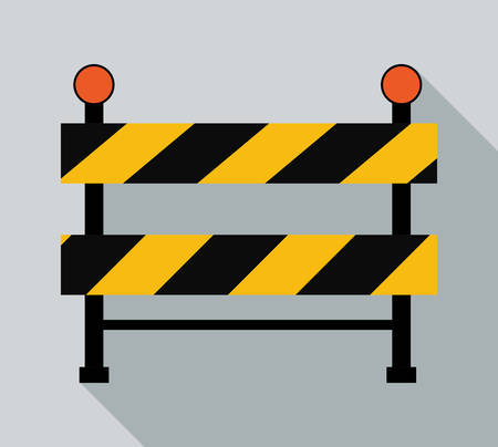 Under construction concept with icon designのイラスト素材