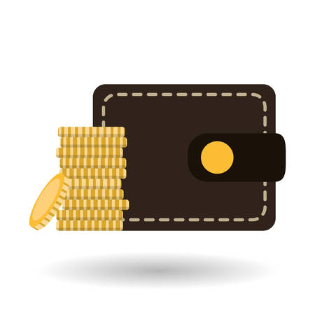 Money concept with icon designのイラスト素材
