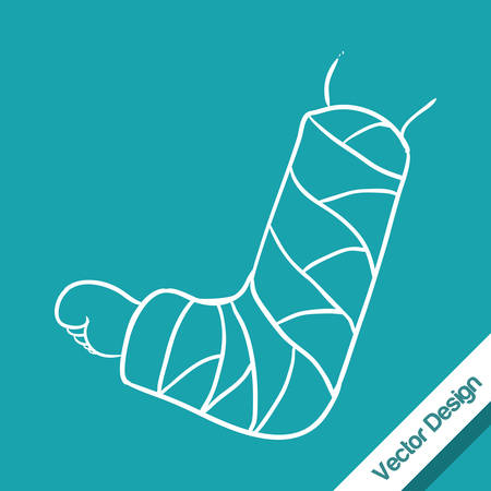 Medical concept with hospital  icon designのイラスト素材