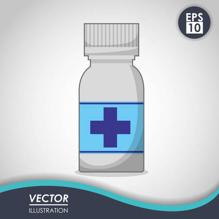 Medical concept with hospital  icon designのイラスト素材