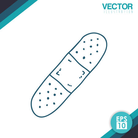 Medical concept with hospital  icon designのイラスト素材