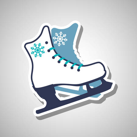 Skating concept with icon designのイラスト素材