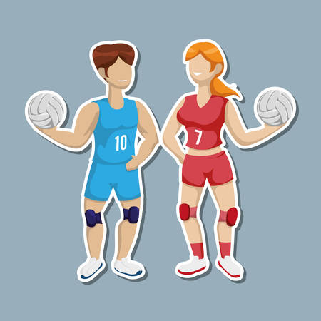 Sport concept with icon design, vector illustration 10 eps graphic.のイラスト素材