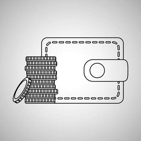 Money concept with icon design, vector illustration 10 eps graphic.のイラスト素材