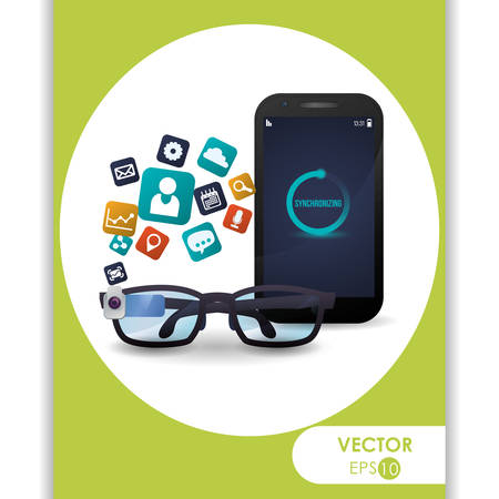 Technology  concept with gadget icon design, vector illustration 10 eps graphic.のイラスト素材