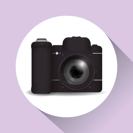 Camera concept with icon design, vector illustration 10 eps graphic.のイラスト素材