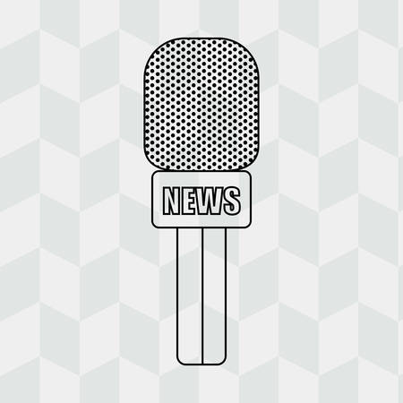News concept with icon design, vector illustration 10 eps graphic.のイラスト素材