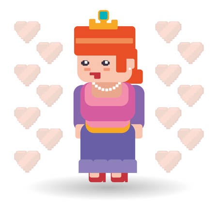 Videogame concept with icon design, vector illustration 10 eps graphic.のイラスト素材
