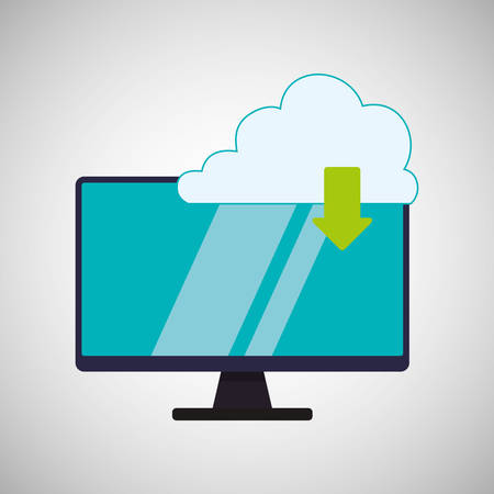 Development and software concept with icon design, vector illustration 10 eps graphic.のイラスト素材