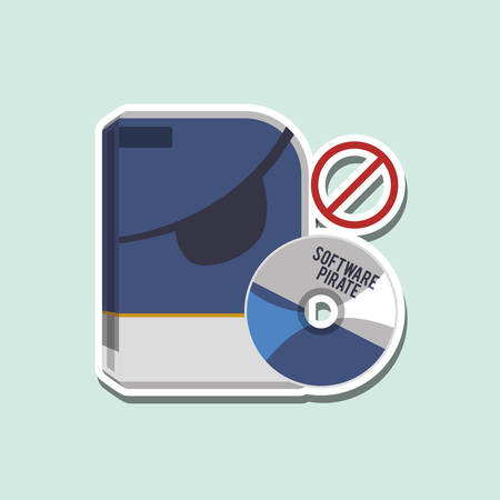 Development and software concept with icon design, vector illustration 10 eps graphic.のイラスト素材