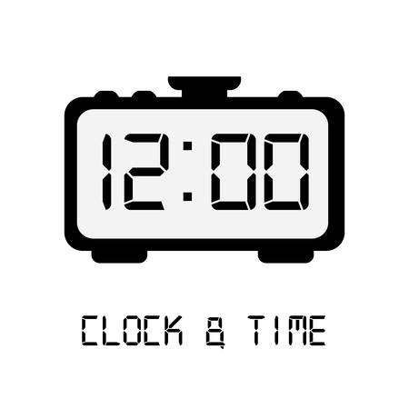 Time concept with icon design, vector illustration 10 eps graphic.のイラスト素材