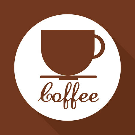 Coffee concept with icon design, vector illustration 10 eps graphic.のイラスト素材
