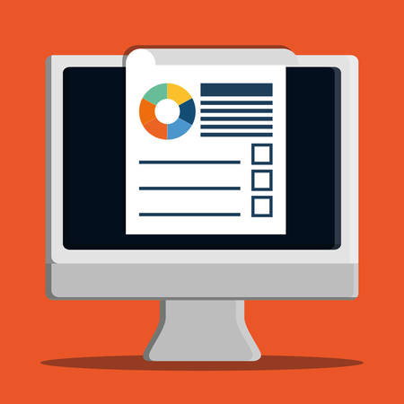 Development concept with icon design, vector illustration 10 eps graphic.のイラスト素材