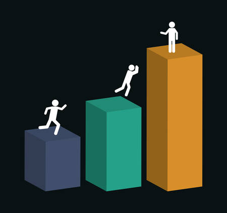 Teamwork concept with icon design, vector illustration 10 eps graphic.のイラスト素材