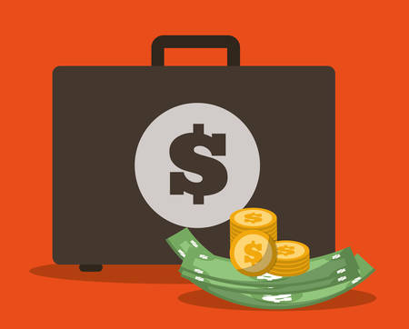 Money savings concept with icon design, vector illustration 10 eps graphic.のイラスト素材