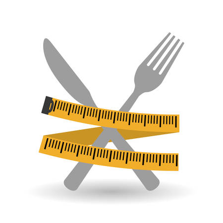 healthy lifestyle concept with icon design, vector illustration 10 eps graphic.のイラスト素材